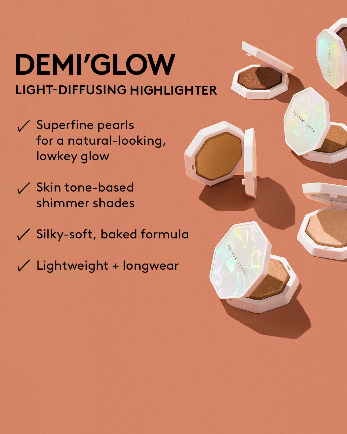 Demi'glow Light-Diffusing Highlighter — Rich Hunnie - Image 5