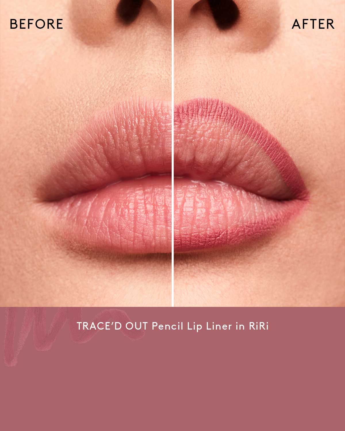 Trace'd Out Longwear Waterproof Pencil Lip Liner — RiRi - Image 3