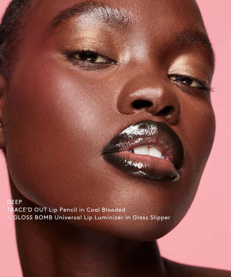 Alternative view of Trace'd Out Longwear Waterproof Pencil Lip Liner — Coal Blooded