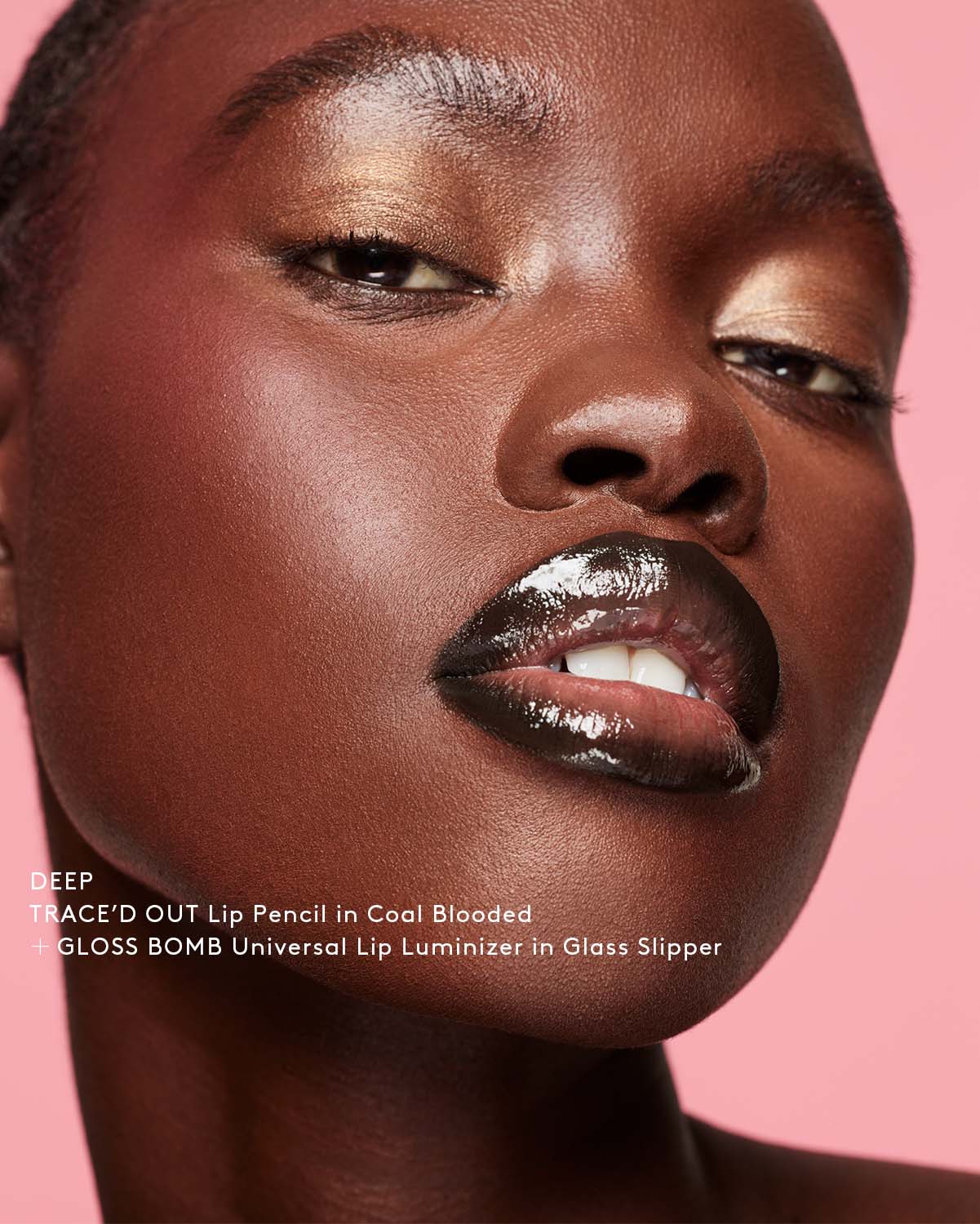 Trace'd Out Longwear Waterproof Pencil Lip Liner — Coal Blooded - Image 2