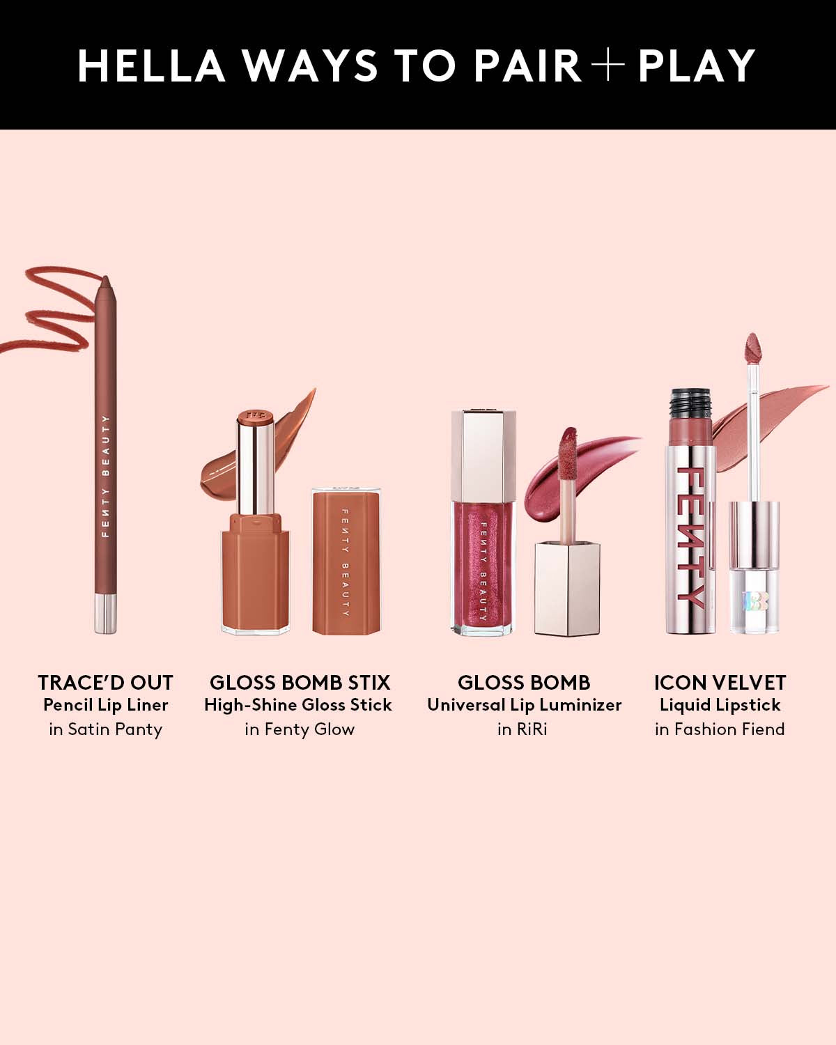 Trace'd Out Longwear Waterproof Pencil Lip Liner — Satin Panty - Image 6