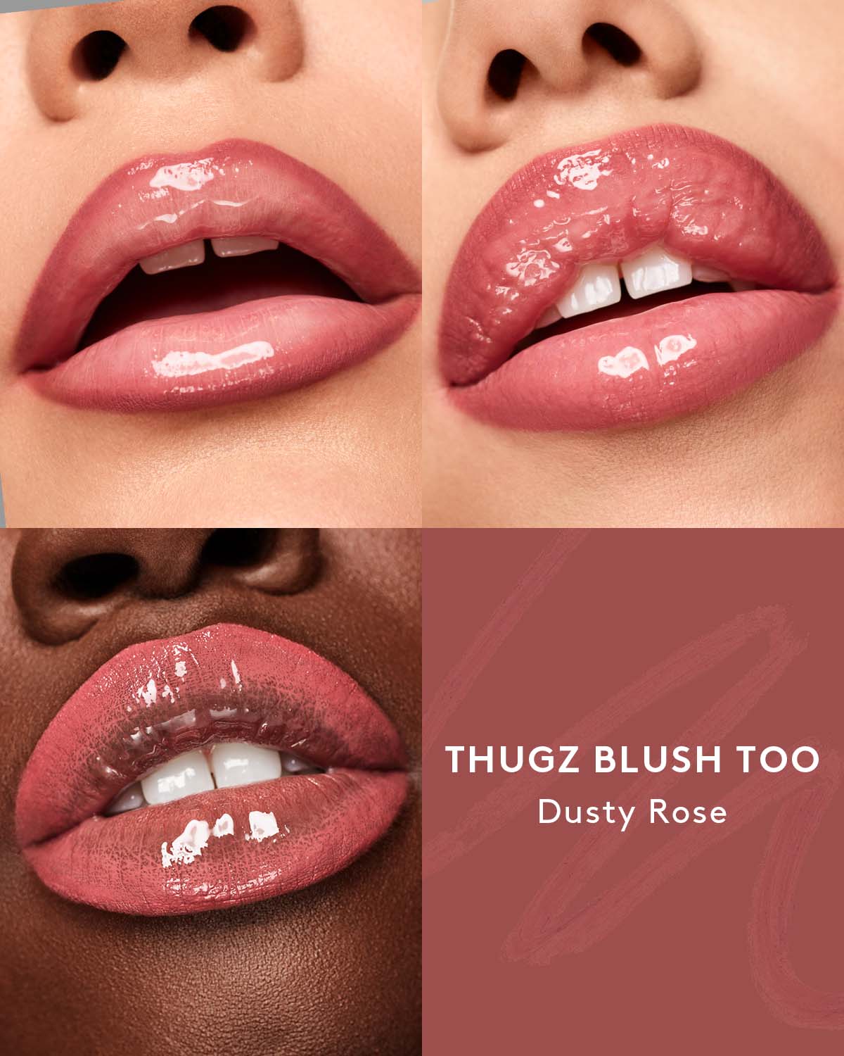 Trace'd Out Longwear Waterproof Pencil Lip Liner — Thugz Blush Too - Image 3