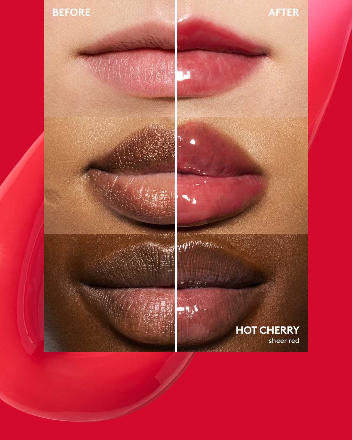 Gloss Bomb Heat Universal Lip Luminizer + Plumper — Hot Cherry - Image 6