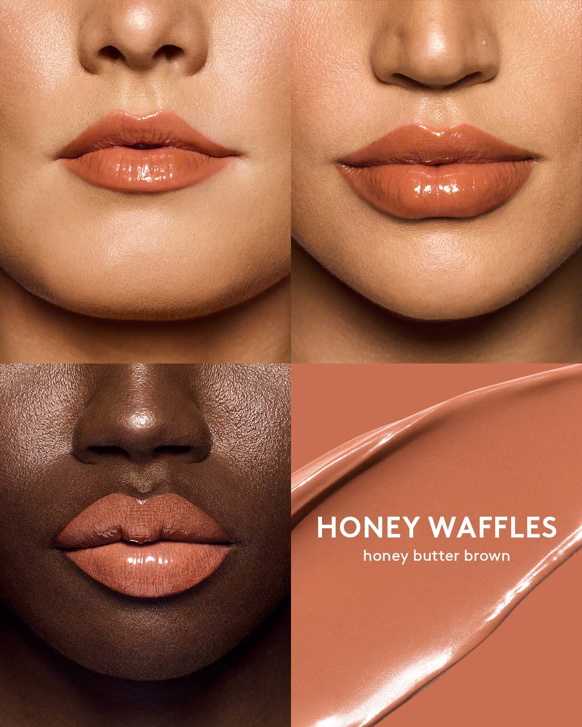 Gloss Bomb Cream Color Drip Lip Cream — Honey Waffles - Image 2