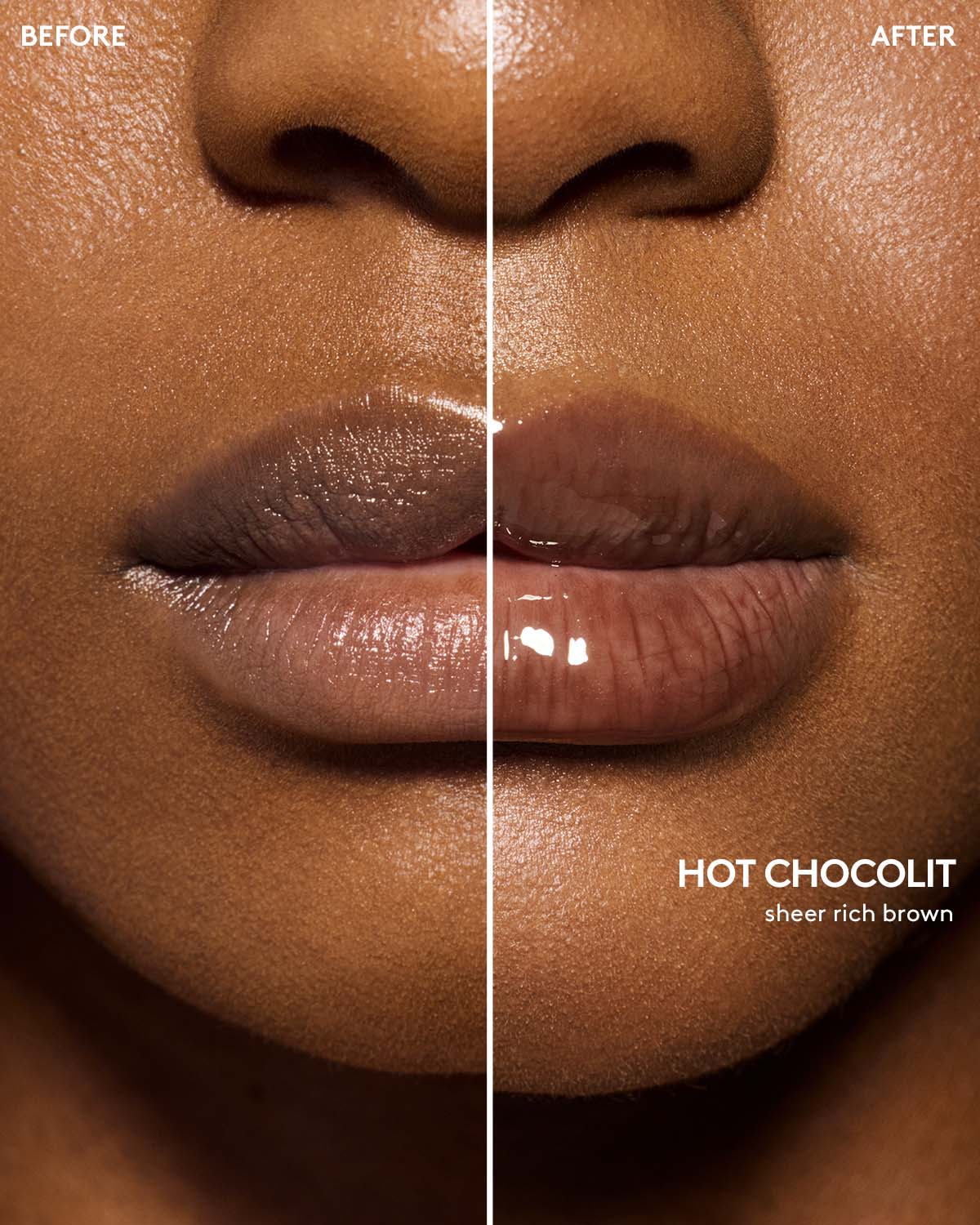 Gloss Bomb Heat Universal Lip Luminizer + Plumper — Hot Chocolit Heat - Image 7