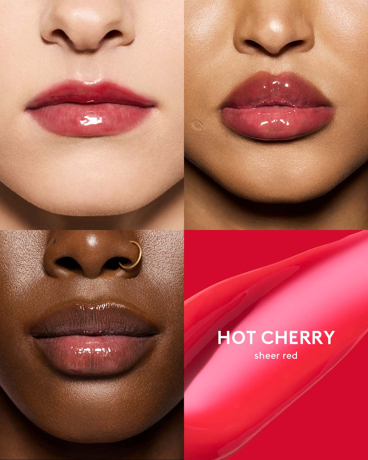 Gloss Bomb Heat Universal Lip Luminizer + Plumper — Hot Cherry - Image 4