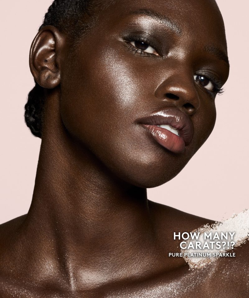 Alternative view of Diamond Bomb All-Over Diamond Veil — How Many Carats?!