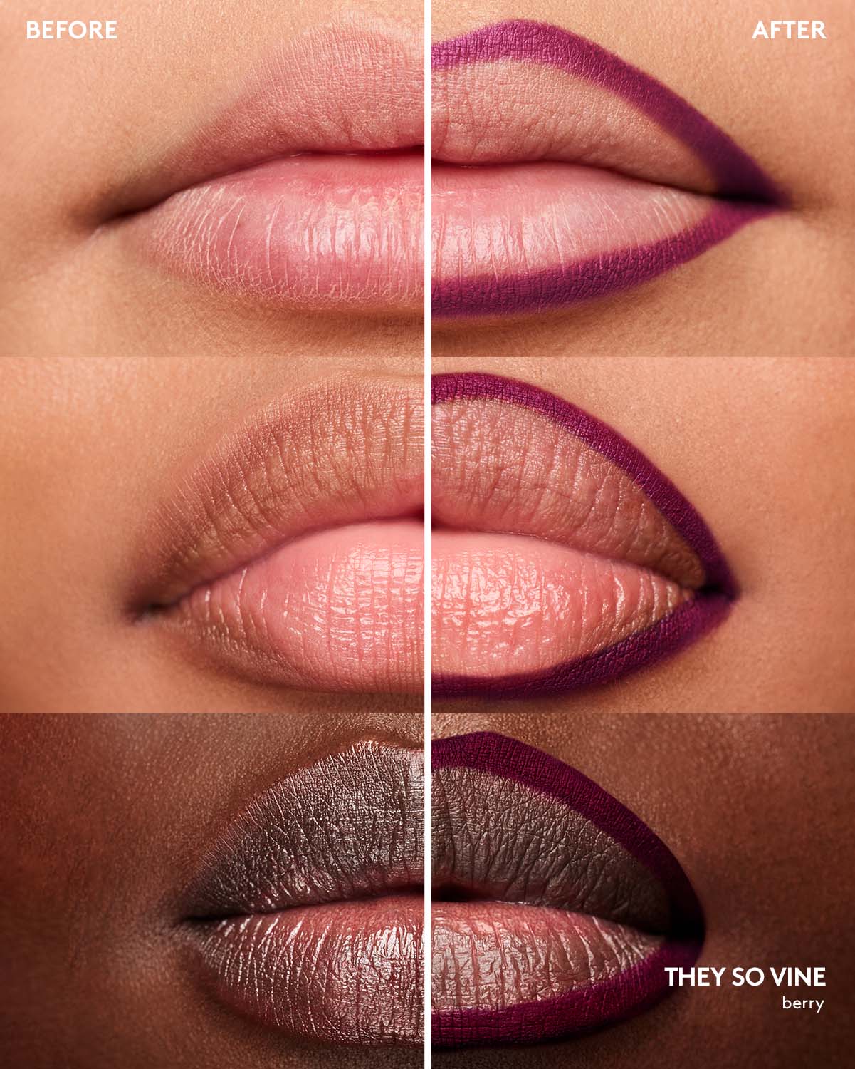 Trace'd Out Longwear Waterproof Pencil Lip Liner — They So Vine - Image 3