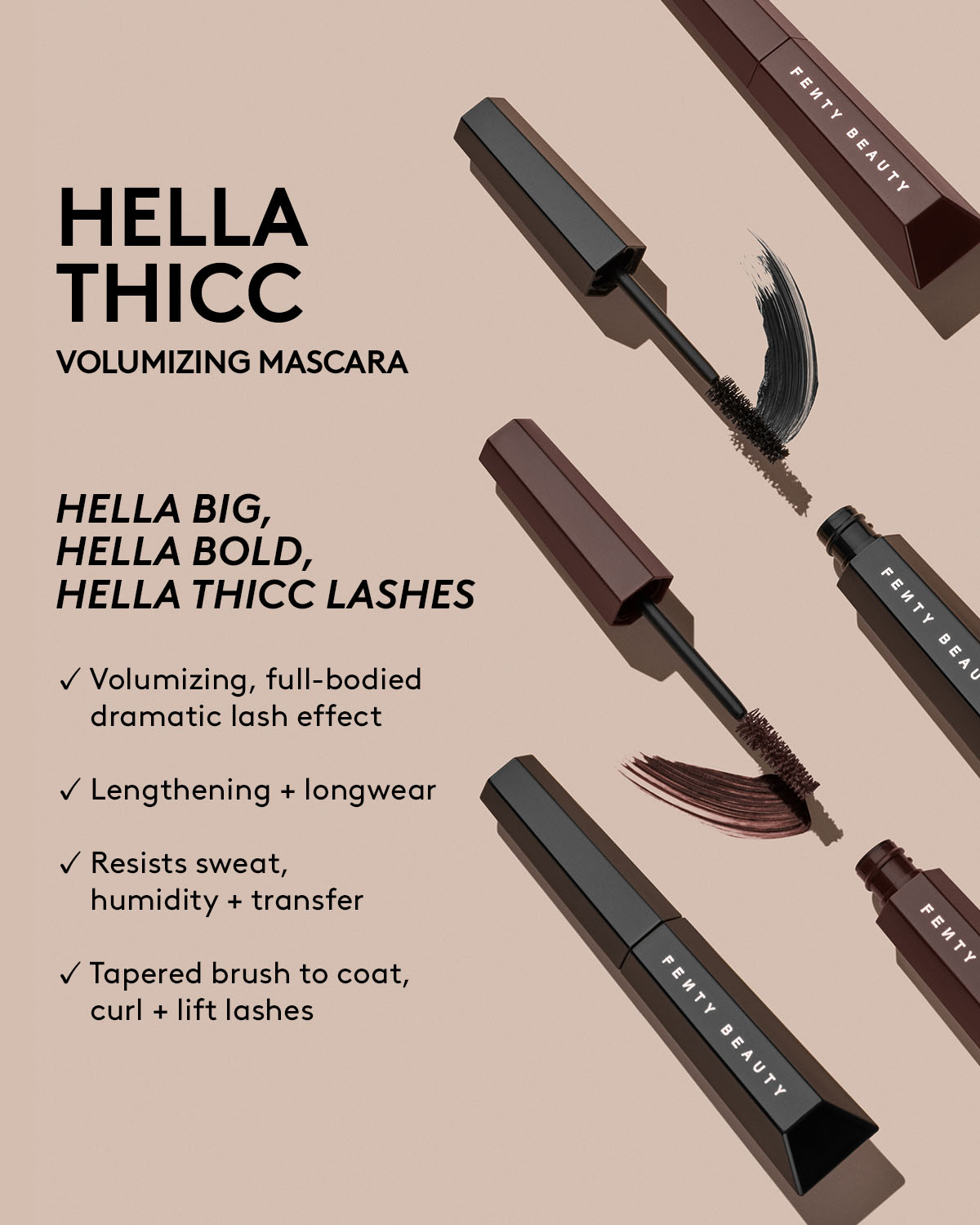 Hella Thicc Volumizing Mascara — Let'z Be Blunt - Image 4