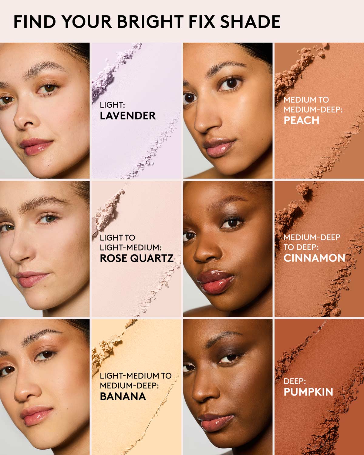 Bright Fix Instant Brightening + Blurring Powder — Peach - Image 6