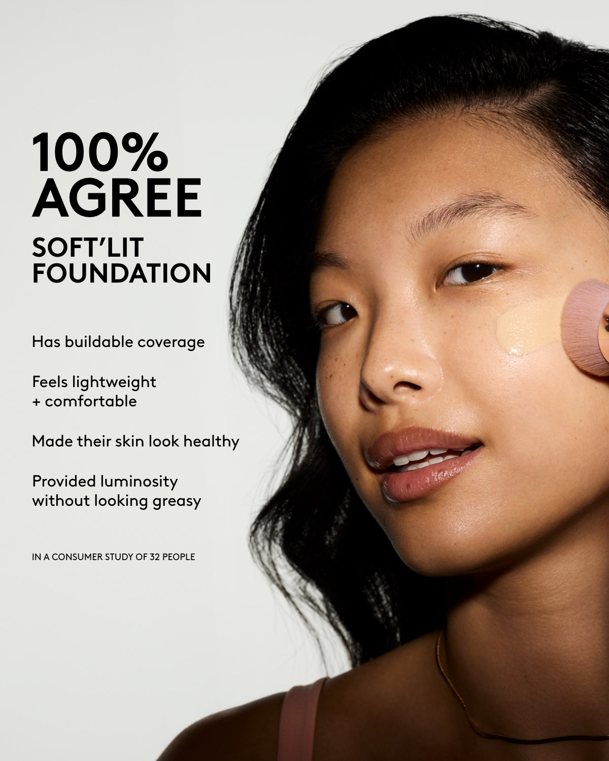 Soft'lit Naturally Luminous Longwear Foundation — 420 - Image 7