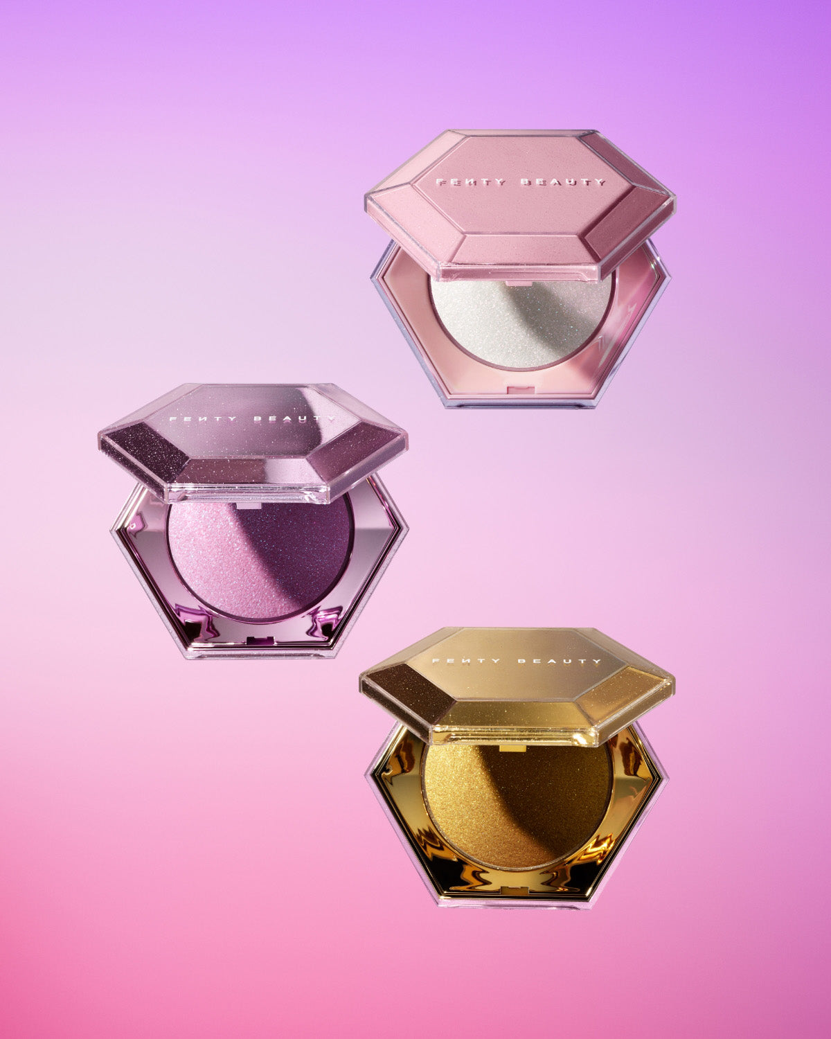 Diamond Bomb All-Over Diamond Veil — Pink Ice - Image 7