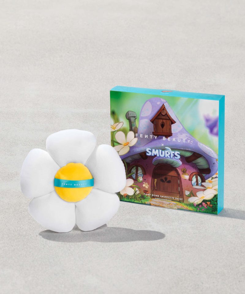 Fairy Bomb Smurfette Daisy Flower Shimmer Puff — Smurf'Sugar