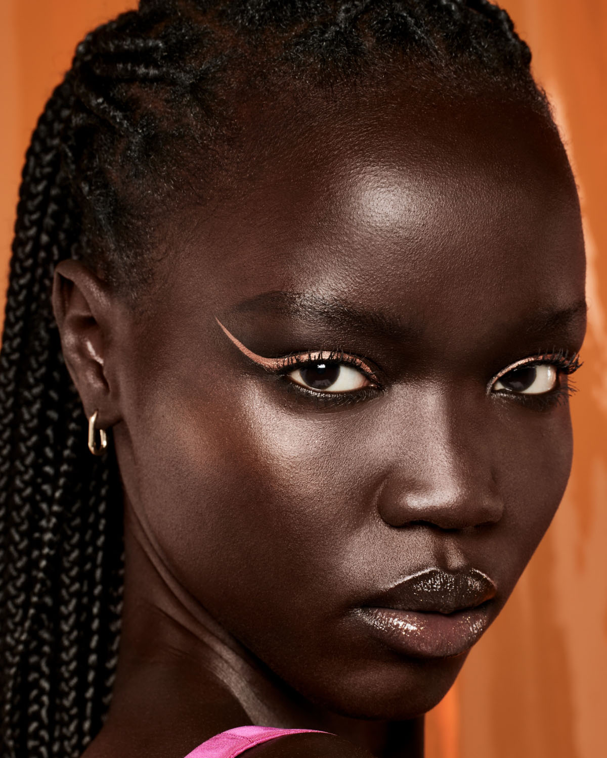 Glitty Lid Shimmer Liquid Eyeliner — Bronze All Ova Collection: Ritzy Rose - Image 2