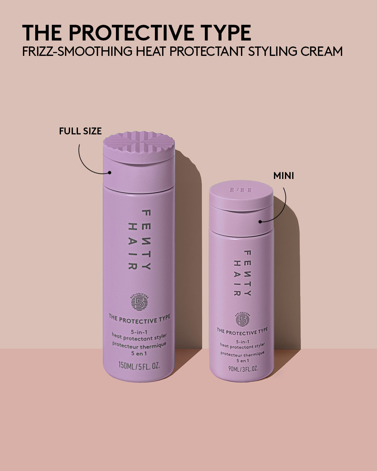 The Protective Type Frizz-Smoothing Heat Protectant Styling Cream - Image 12