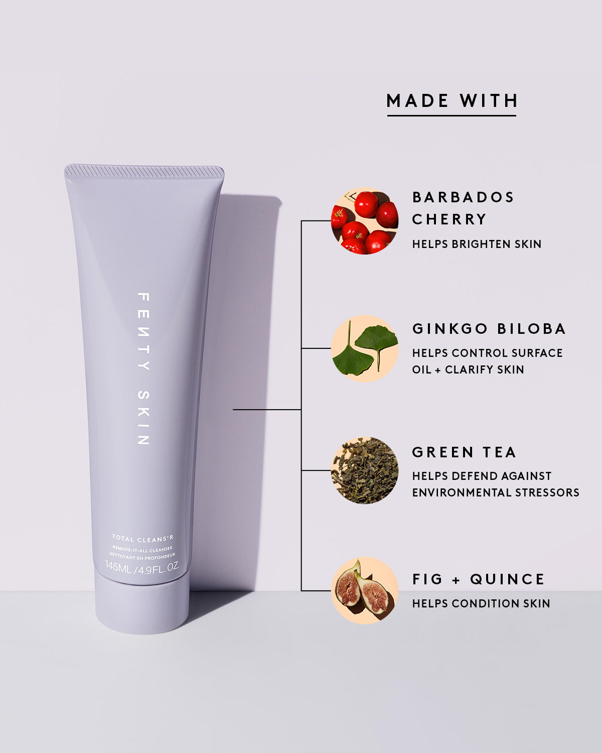 Total Cleans'r Fragrance-Free Remove-It-All Cleanser with Barbados Cherry - Image 6