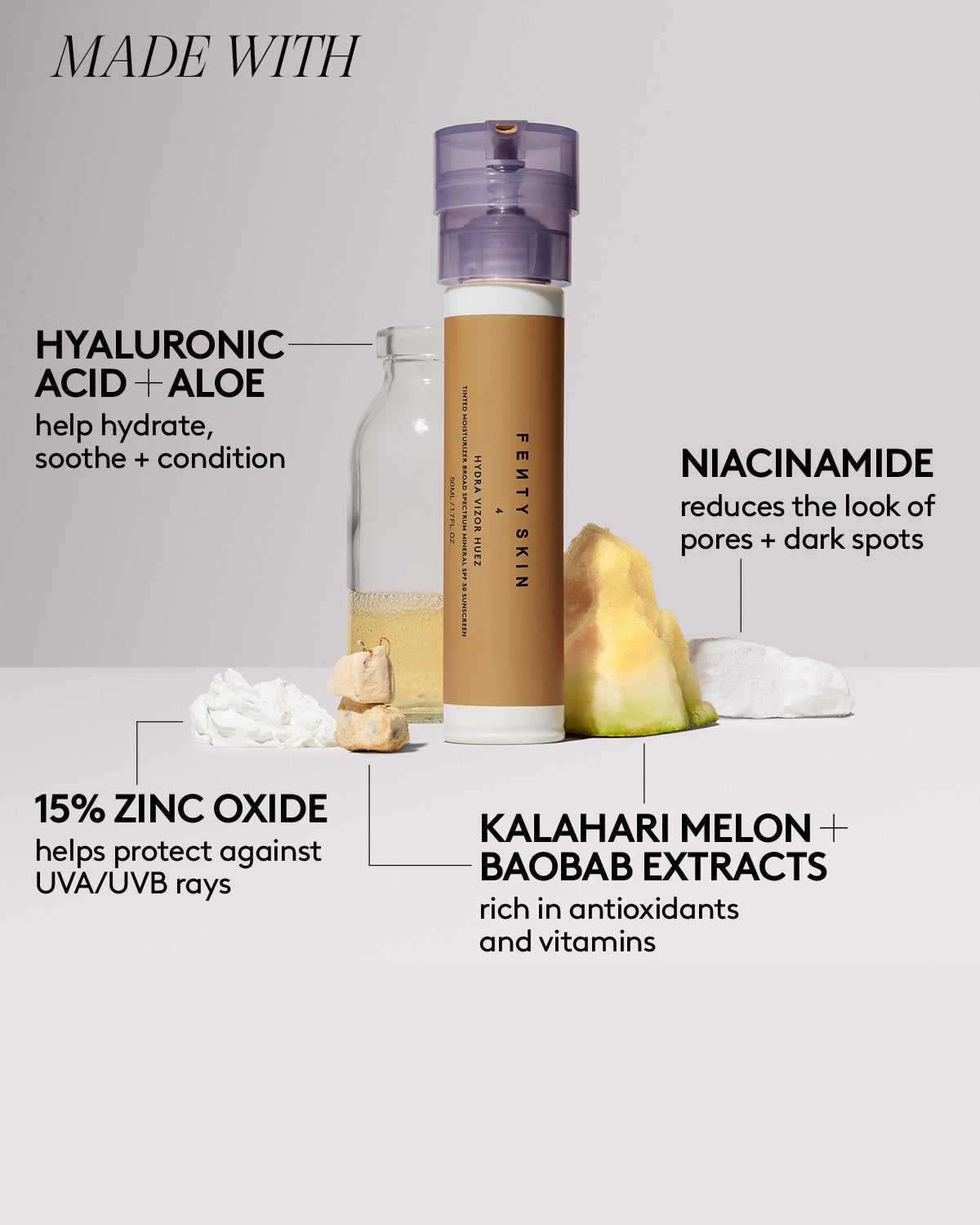 Hydra Vizor Huez Tinted Moisturizer Broad Spectrum Mineral SPF 30 Sunscreen Refill — 3 - Image 7