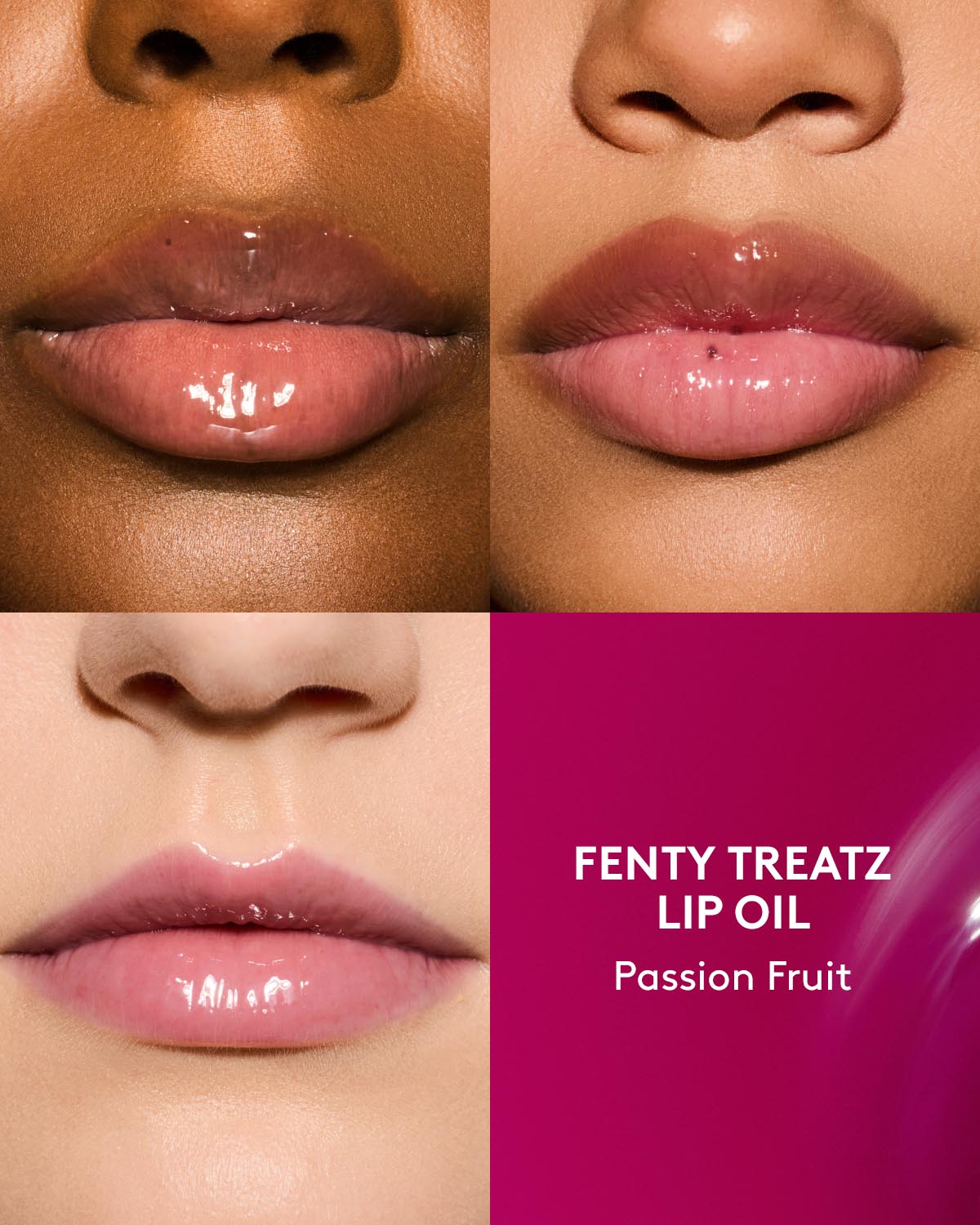 Fenty Treatz Hydrating + Strengthening Lip Oil — Passion Fruit - Image 3