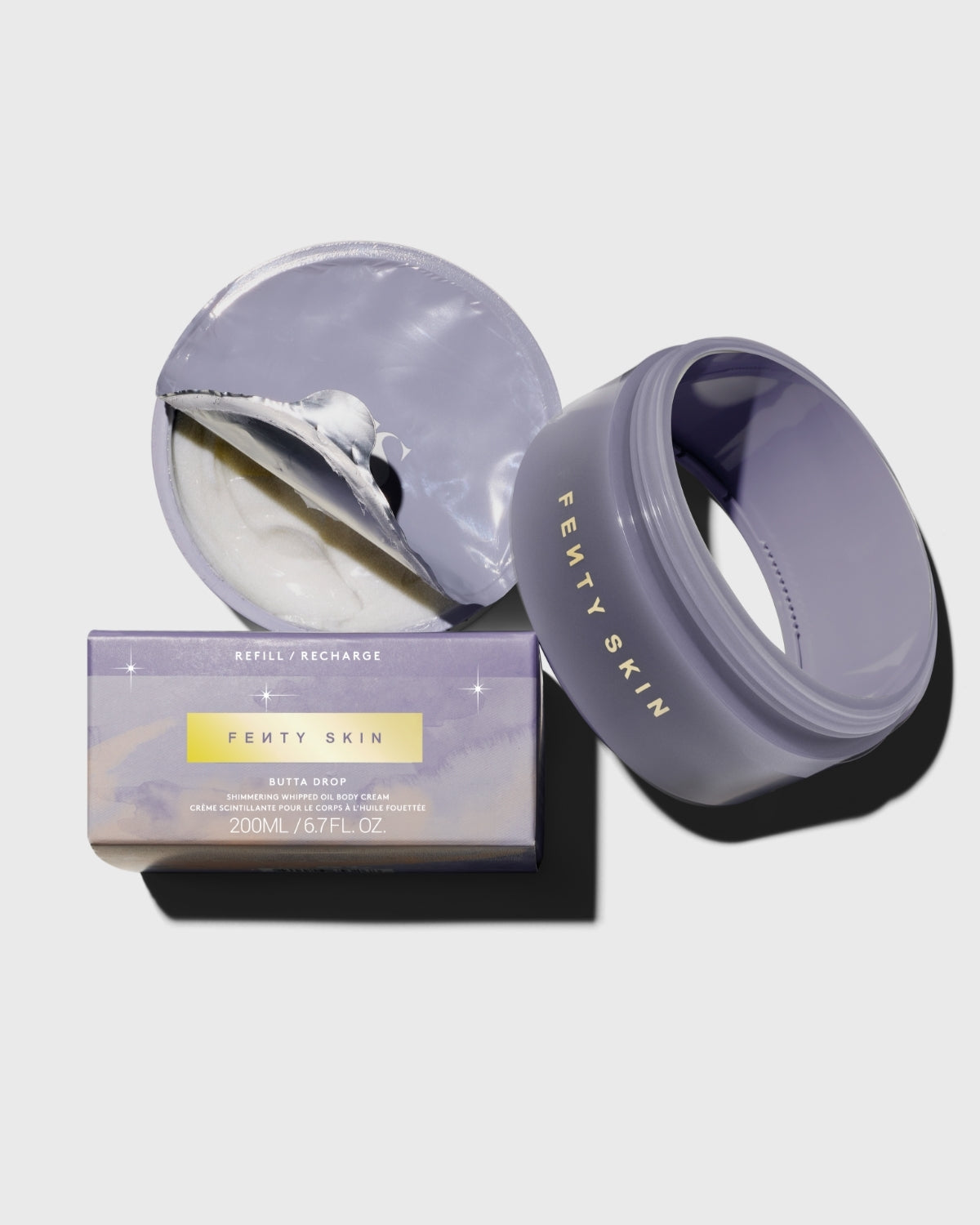 Butta Drop Whipped Oil Body Cream with Tropical Oils + Shea Butter — Fenty Fresh Shimmering - Image 7