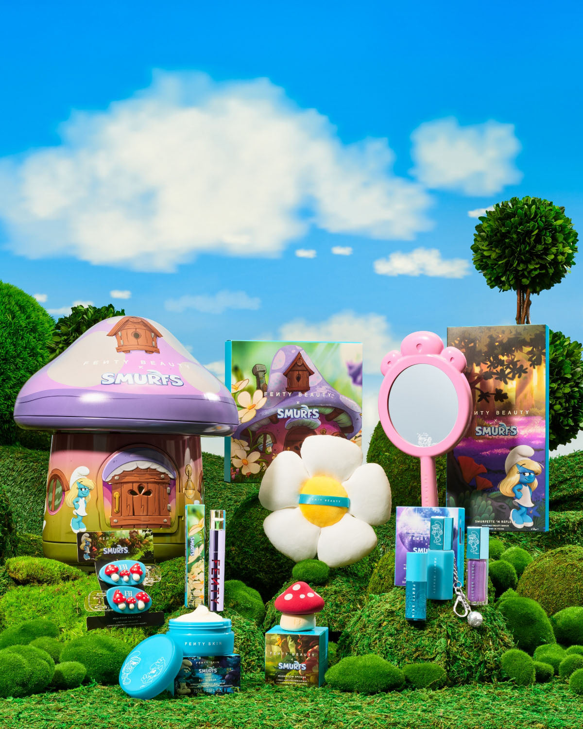 Fairy Bomb Smurfette Daisy Flower Shimmer Puff — Smurf'Sugar - Image 5